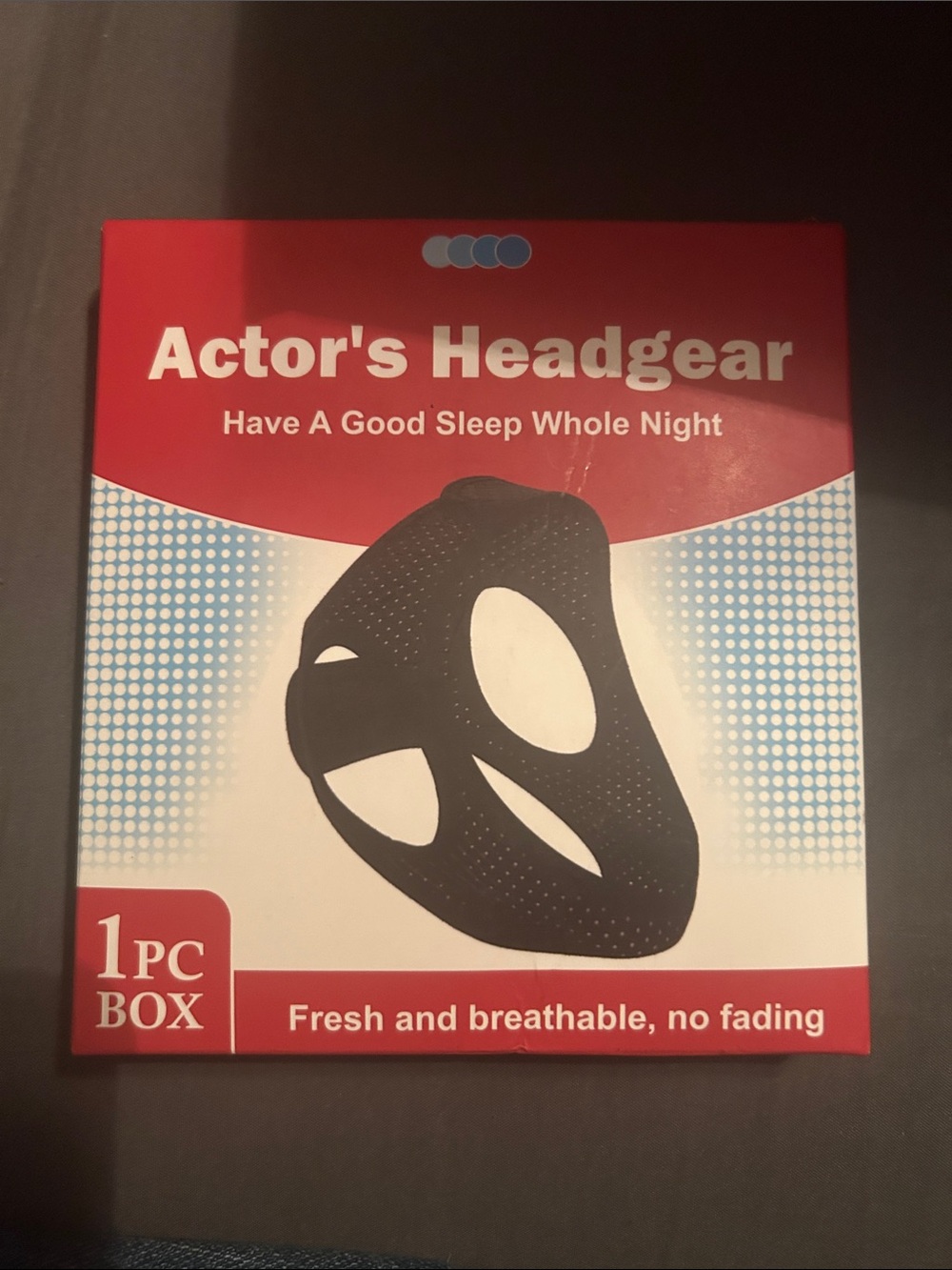 Actor's Headgear Black Sleep Mask